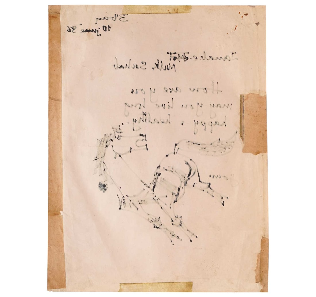 MARKER ON PAPER BY M.F. HUSIAN - 3