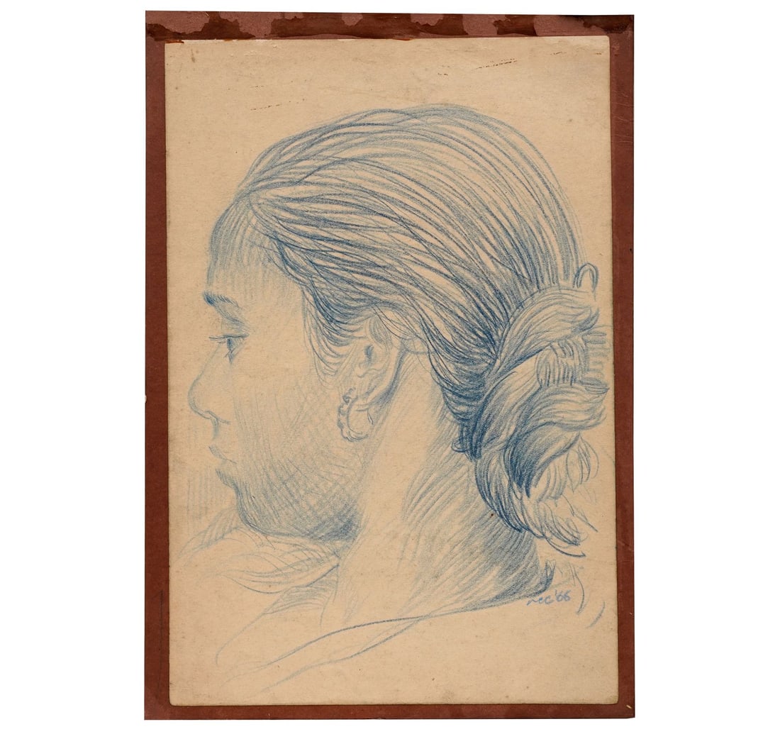 PASTEL ON PAPER SKETCH - 6