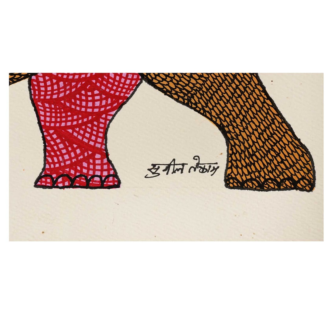 UNTITLED (GOND PAINTING) - 2