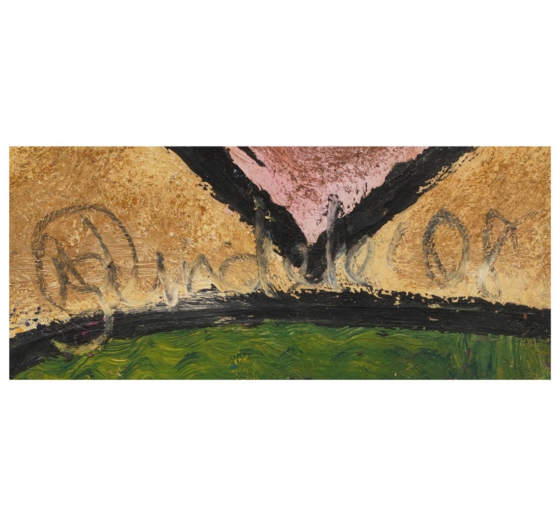POSTER COLOUR ON PAPER BY NIGERIAN CONTEMPORARY ARTIST, OSOGBO SCHOOL. - 2