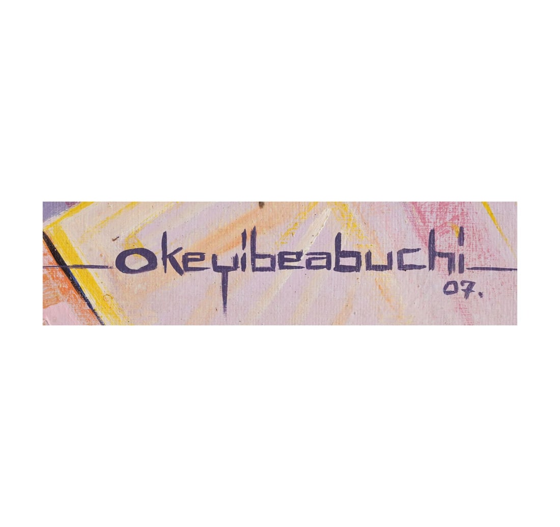 JOY OF MOTHERHOOD: ACRYLIC ON CANVAS BY IBEABUCHI, OKEY - 2