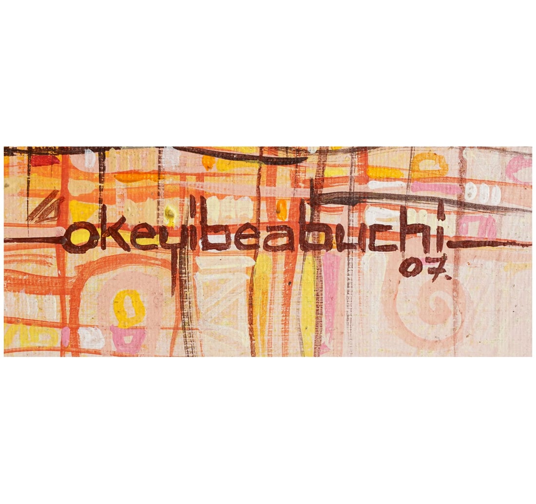 WE MUST GO SOME DAY: ACRYLIC ON CANVAS BY IBEABUCHI, OKEY - 2