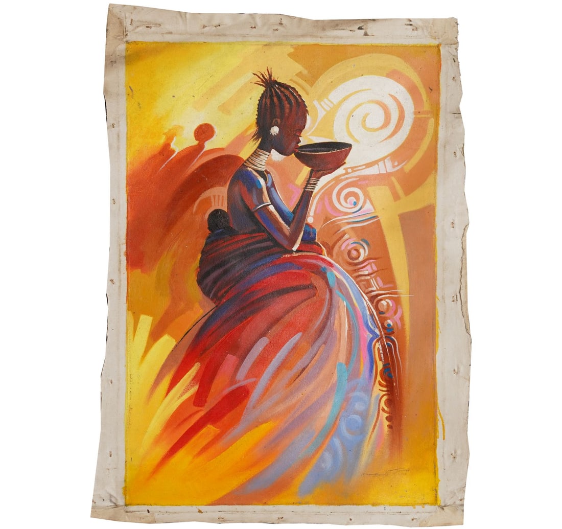 UNTITLED (MOTHER'S THIRST): ACRYLIC ON CANVAS - 3