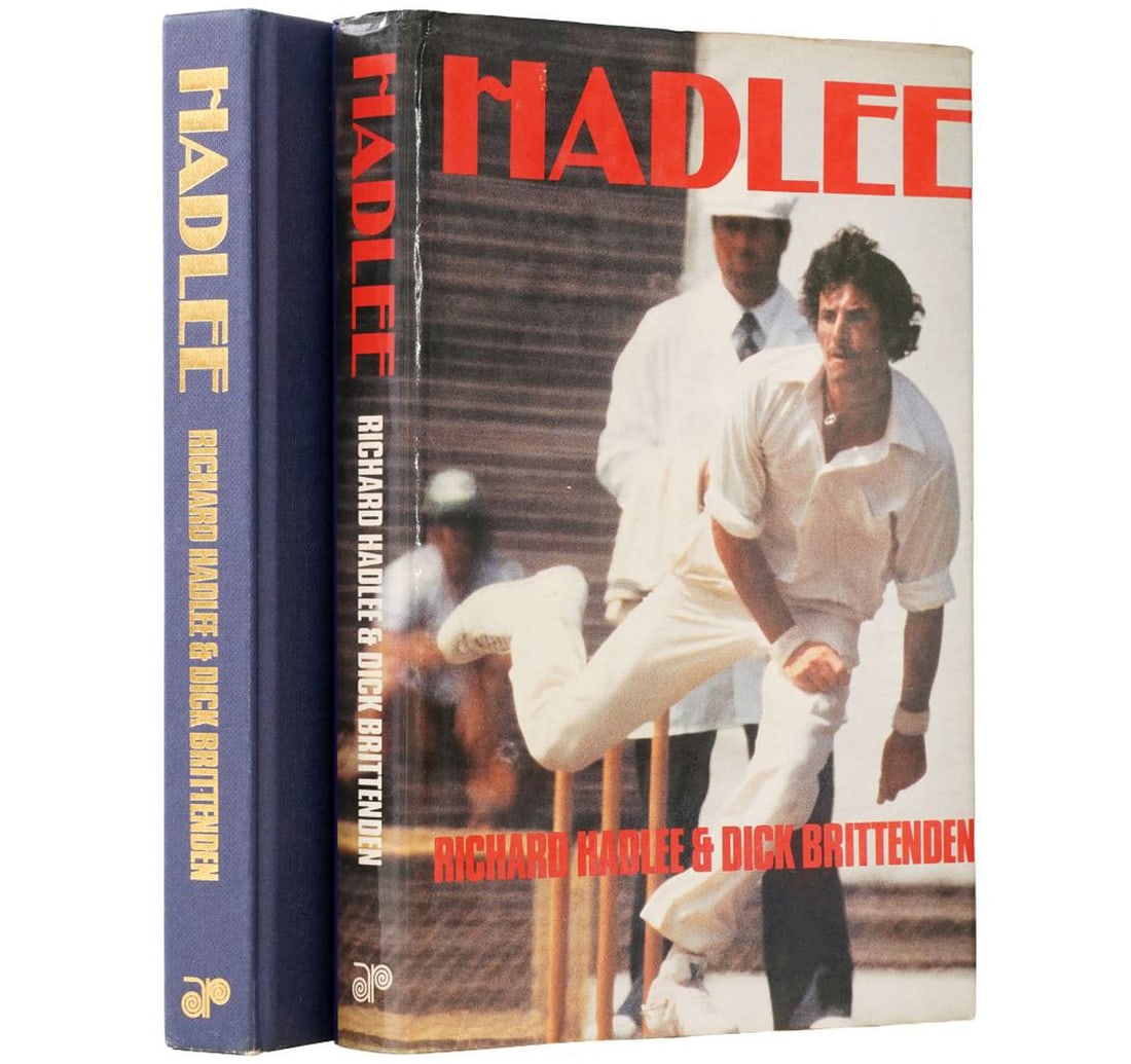 A SET OF TWO BOOKS TITLED (I) RICHARD HADLEE (II) STRAIGHT FROM THE HEART OF KAPIL DEV SIGNED - 3