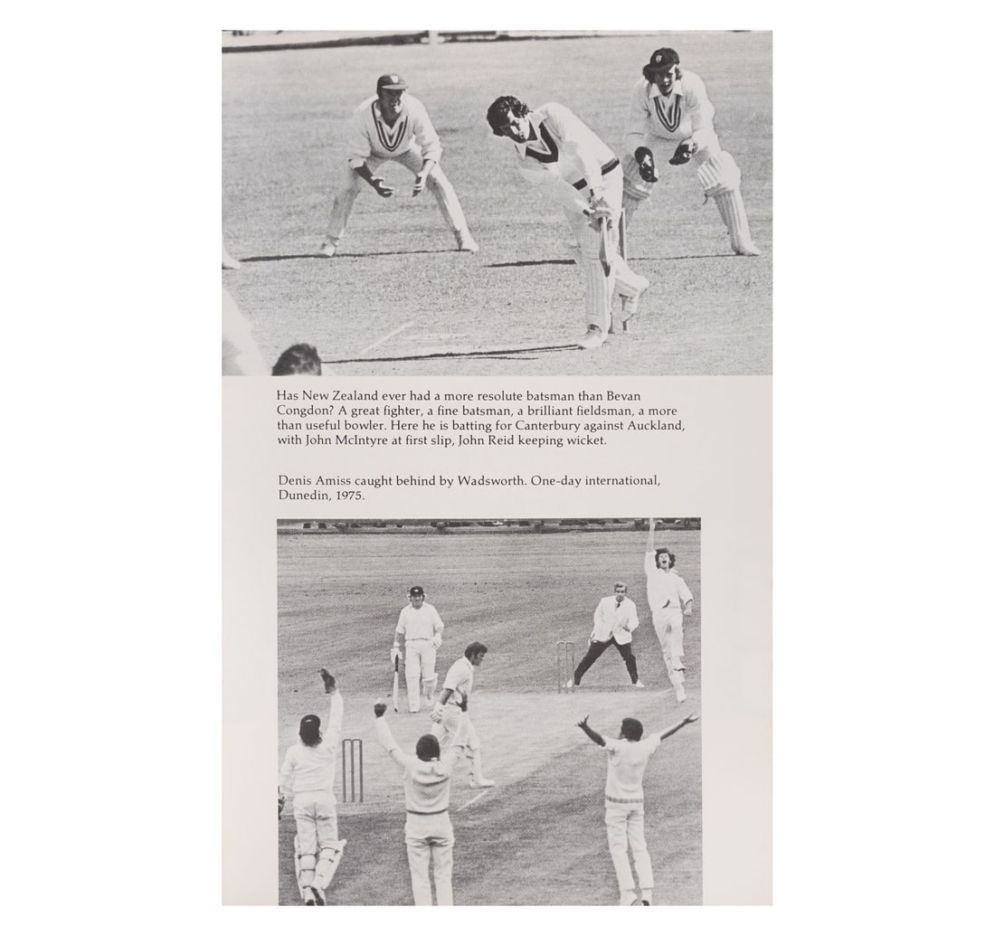A SET OF TWO BOOKS TITLED (I) RICHARD HADLEE (II) STRAIGHT FROM THE HEART OF KAPIL DEV SIGNED - 8