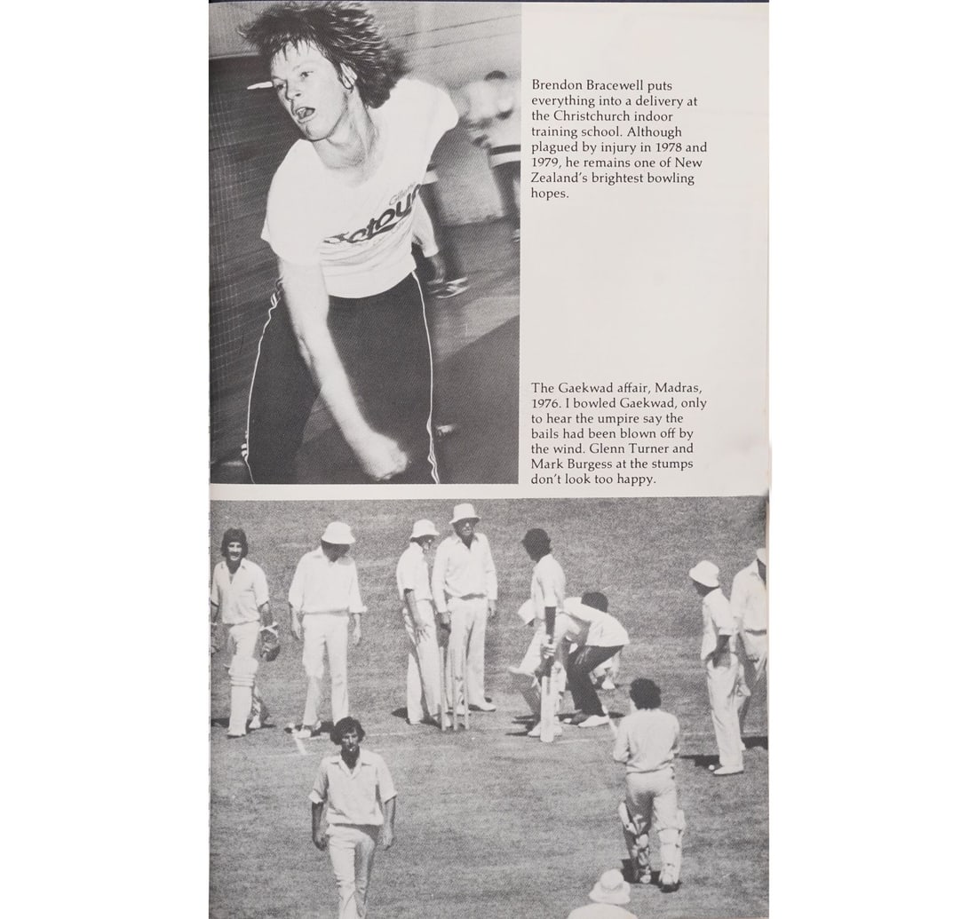 A SET OF TWO BOOKS TITLED (I) RICHARD HADLEE (II) STRAIGHT FROM THE HEART OF KAPIL DEV SIGNED - 9