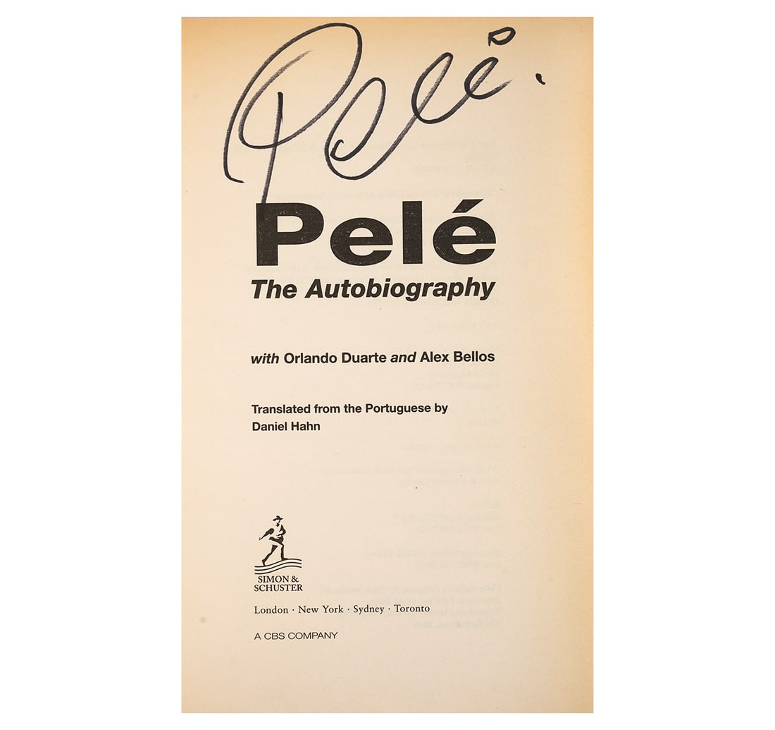 PELE THE AUTOGRAPHY SIGNED BY PELE - 2