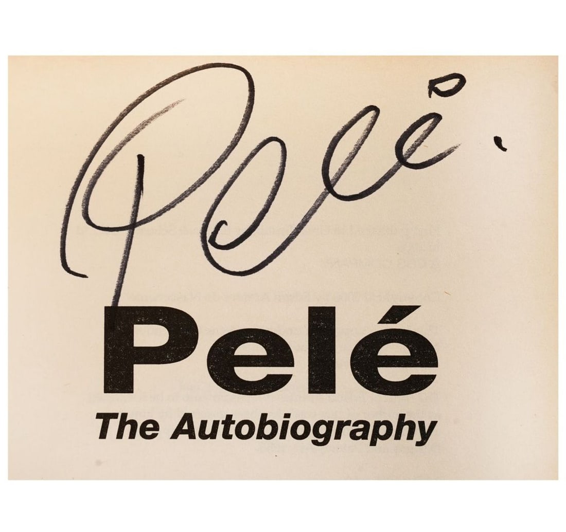 PELE THE AUTOGRAPHY SIGNED BY PELE - 3