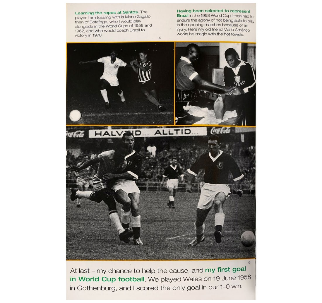 PELE THE AUTOGRAPHY SIGNED BY PELE - 5