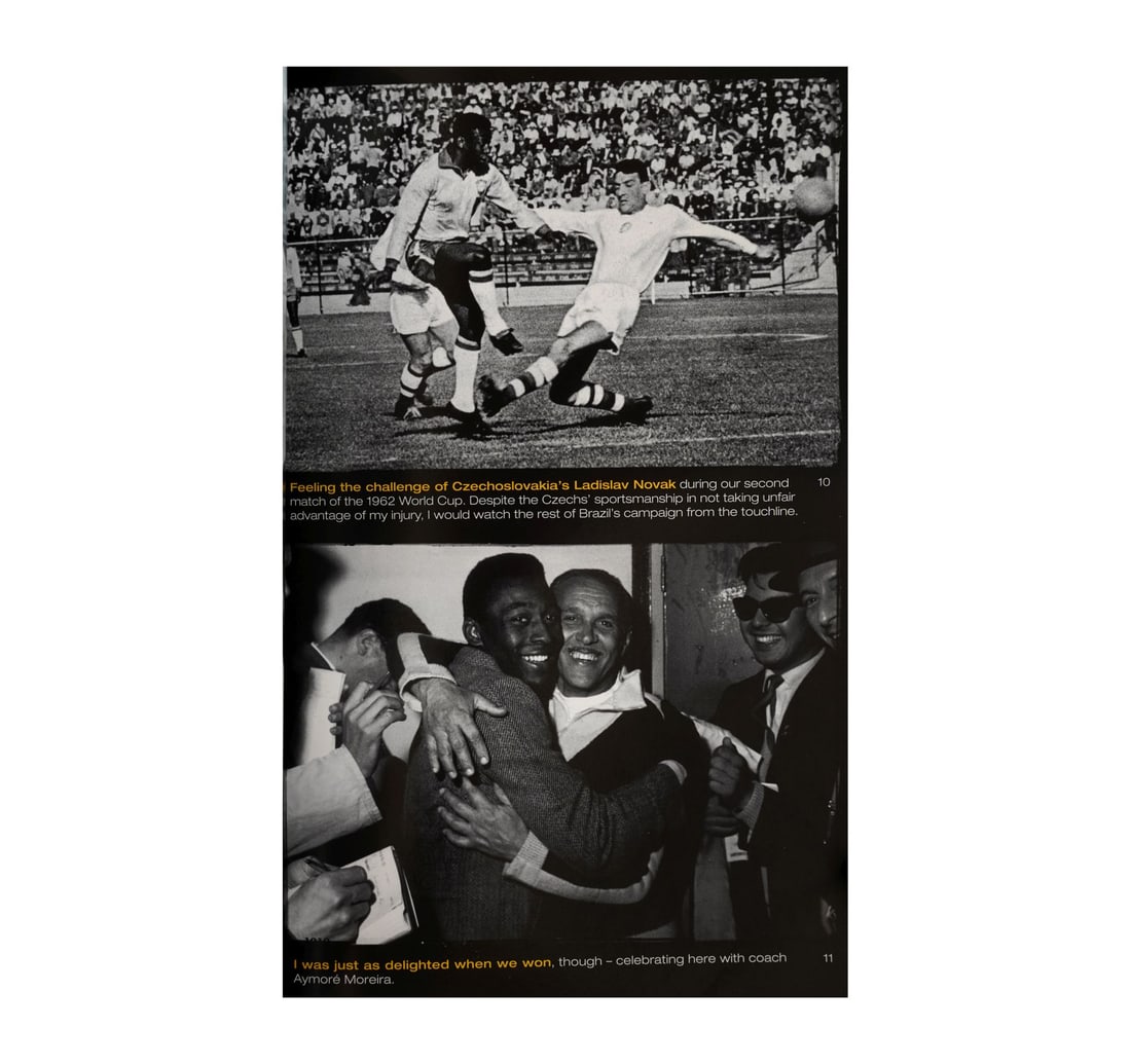 PELE THE AUTOGRAPHY SIGNED BY PELE - 7