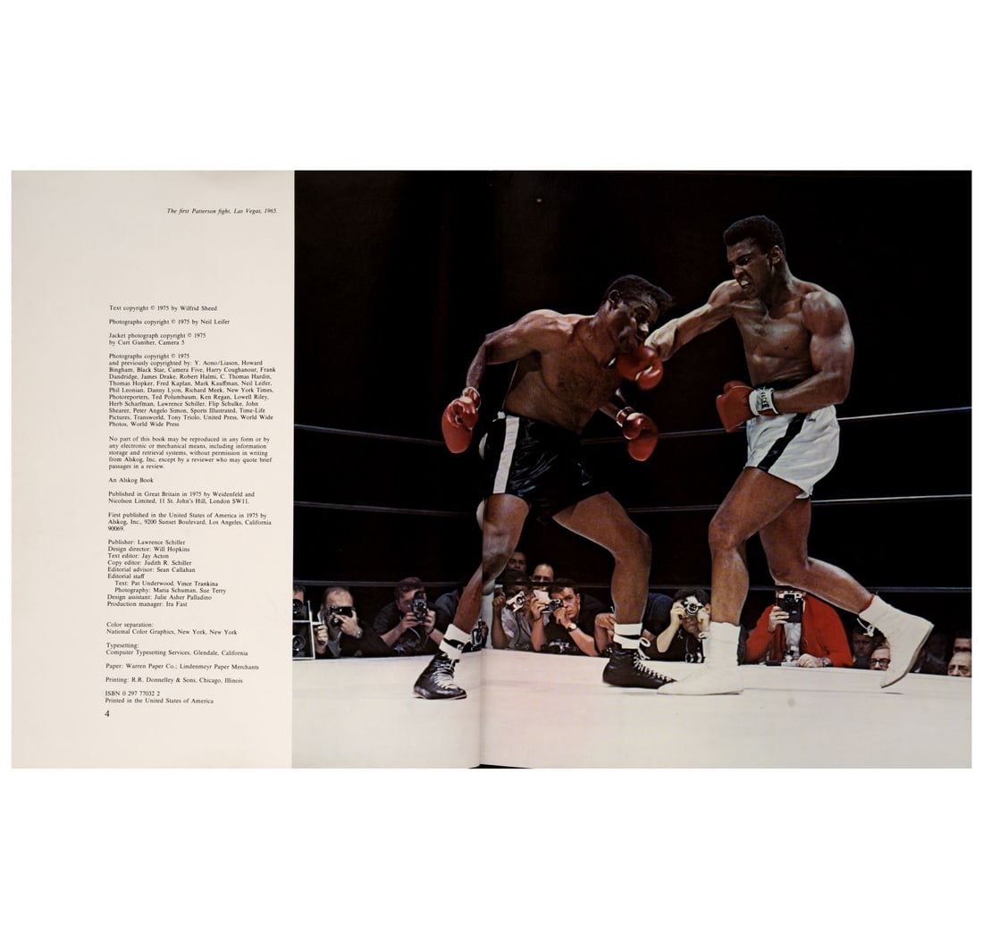 MUHAMMAD ALI SIGNED BOOK - 5