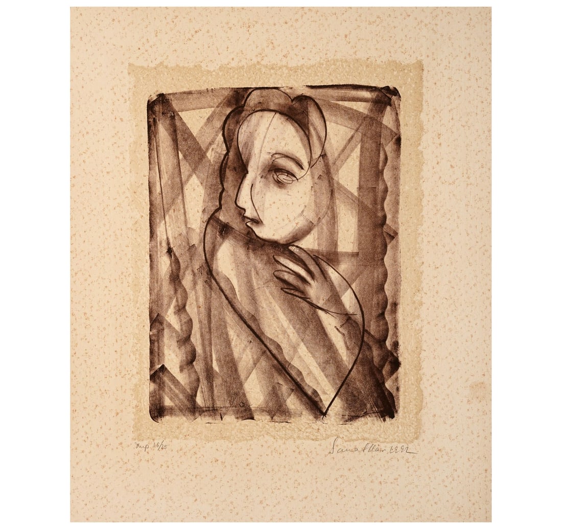 SIGNED LITHOGRAPH, 16TH FROM A LIMITED EDITION OF 25 BY KAR, SANAT - 4