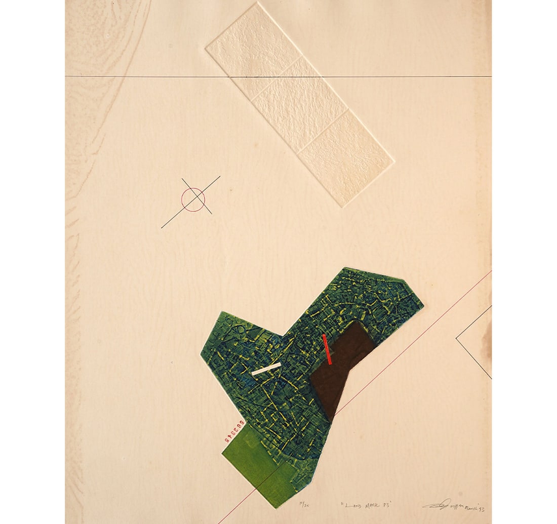 SIGNED ETCHING, 10TH FROM A LIMITED EDITION OF 25 BY PALANIPPAM, R M (1 of 4)