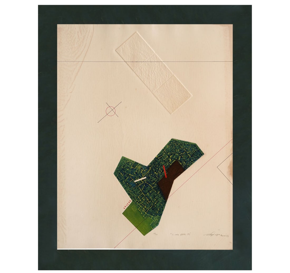 SIGNED ETCHING, 10TH FROM A LIMITED EDITION OF 25 BY PALANIPPAM, R M - 3