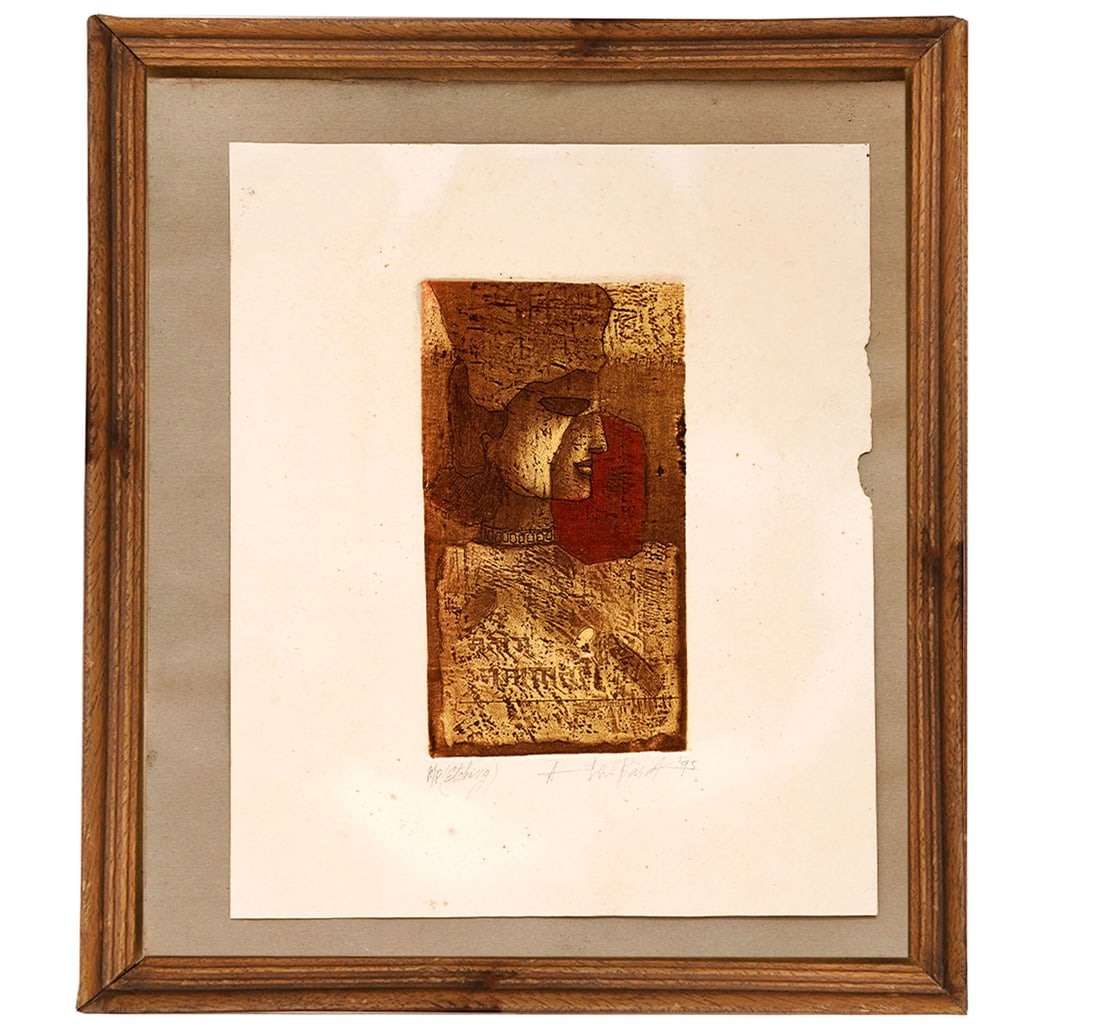 SIGNED ARTIST'S PROOF ETCHING BY BASAK, ATIN - 3