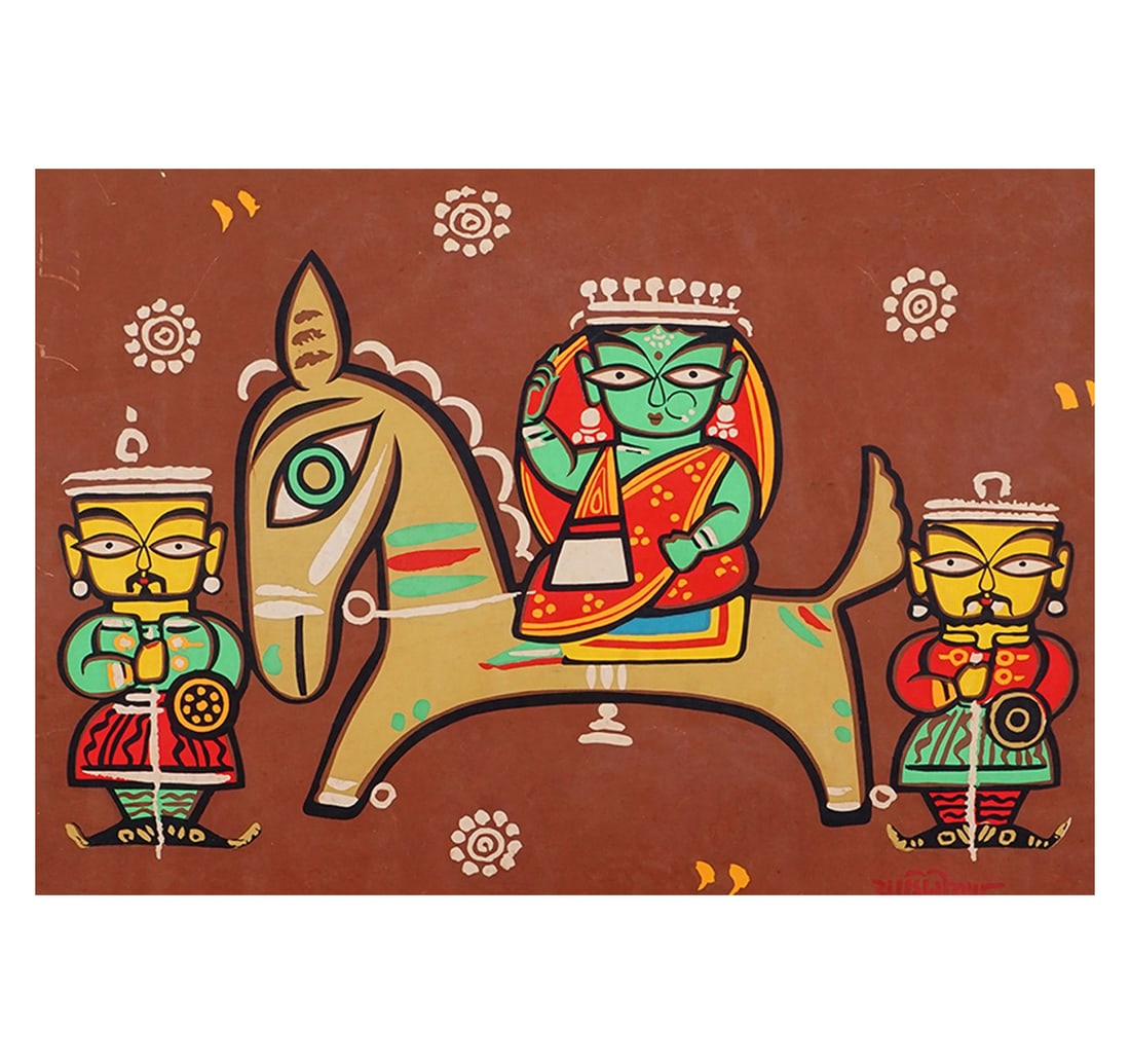 RANI ON BANKURA HORSE (1 of 4)