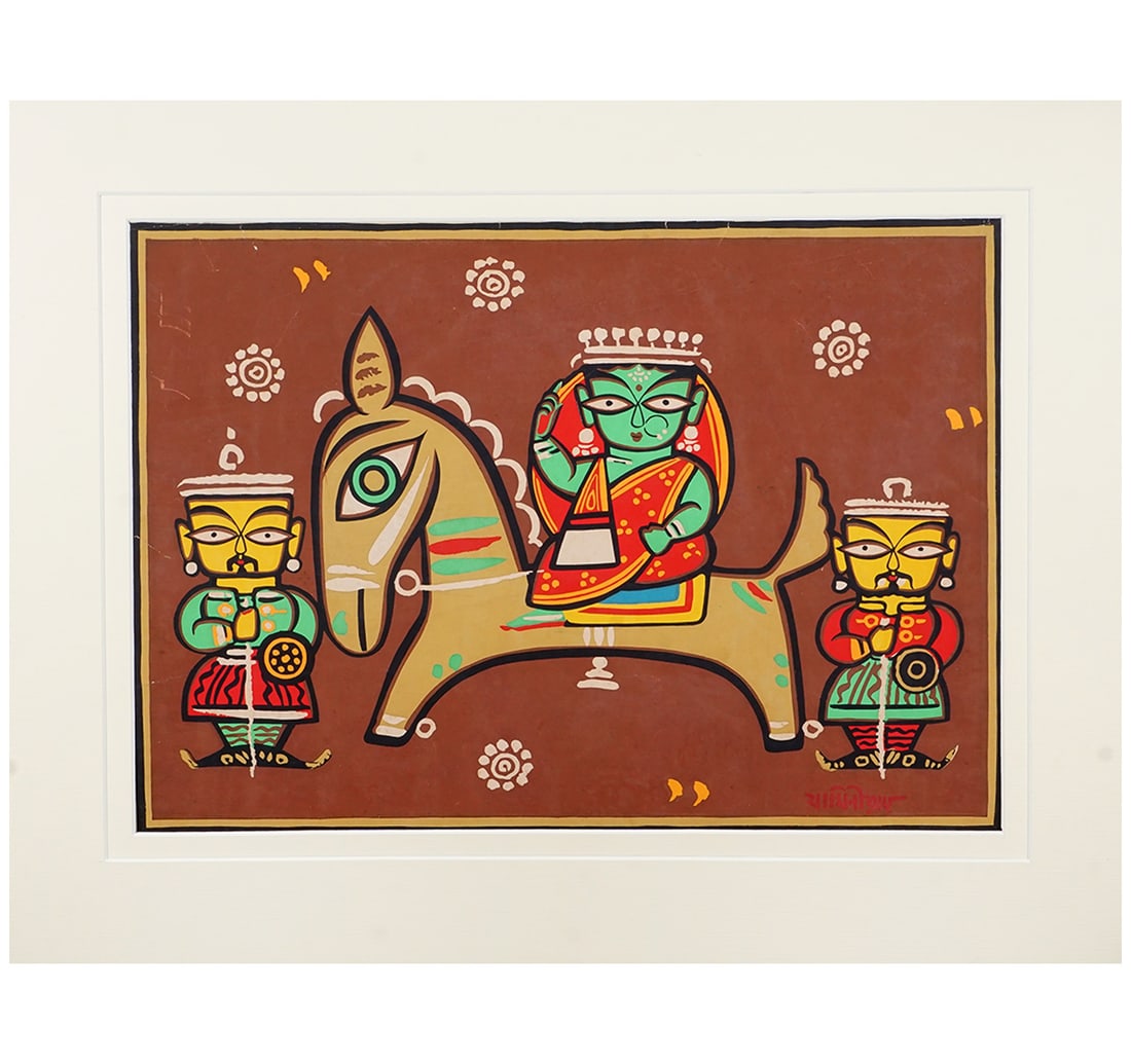 RANI ON BANKURA HORSE - 3