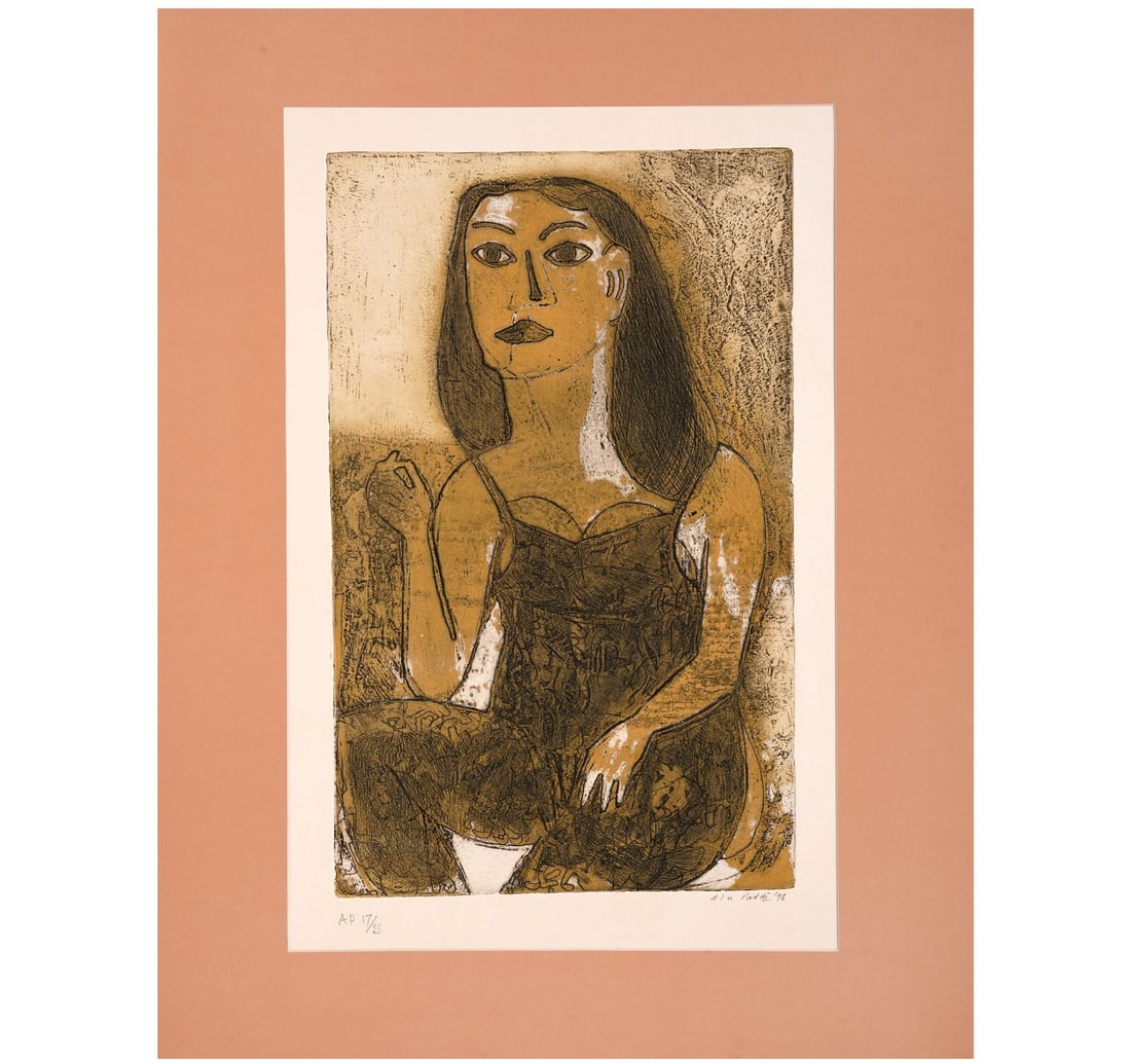 SIGNED ETCHING, 17TH FROM A LIMITED ARTIST'S PROOF OF 25 BY REDDY, D.L.N - 3