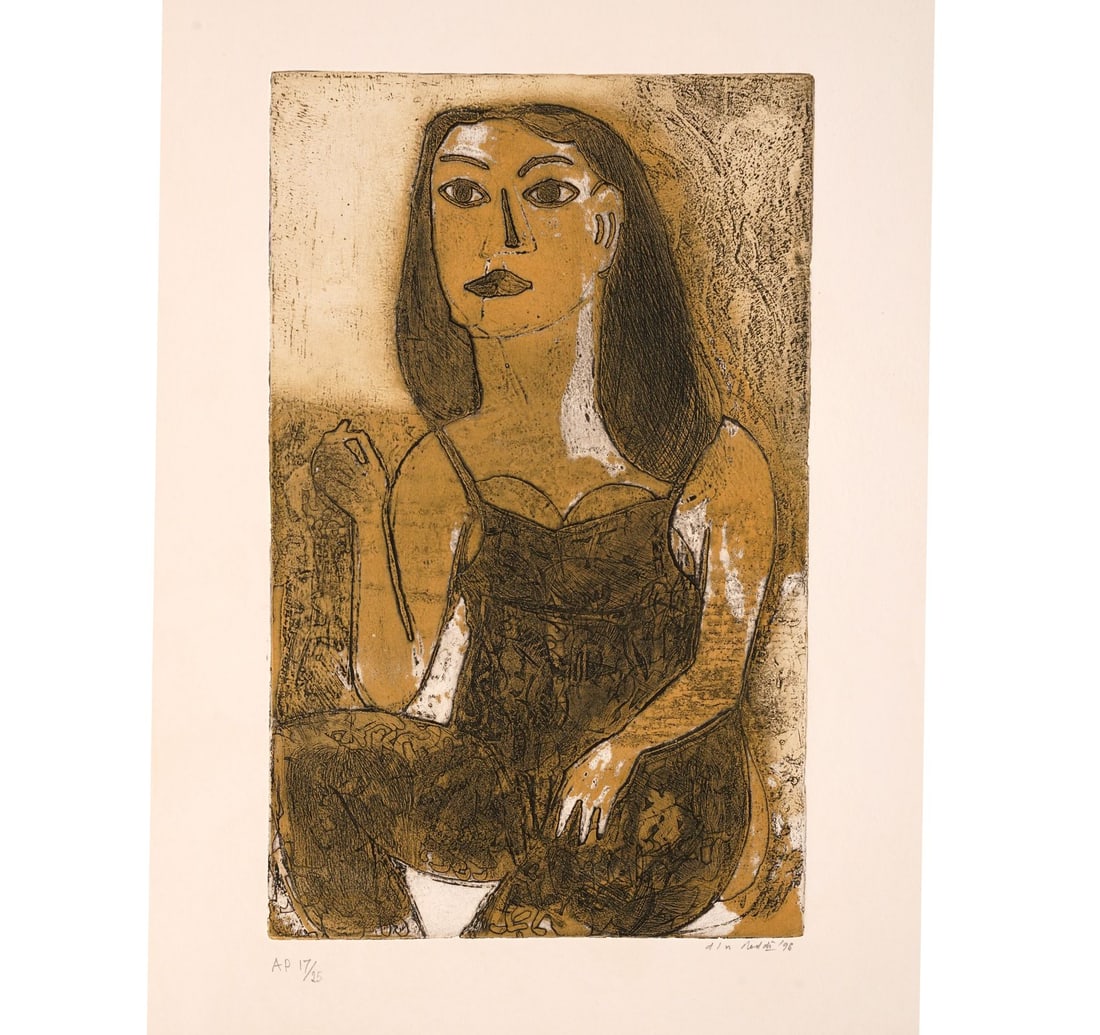 SIGNED ETCHING, 17TH FROM A LIMITED ARTIST'S PROOF OF 25 BY REDDY, D.L.N - 4