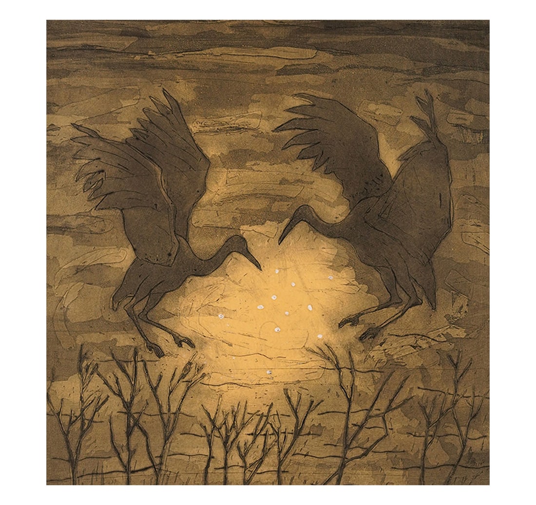 SIGNED ETCHING, 10TH FROM A LIMITED EDITION OF 25 BY GHOSH, TAPAN (1 of 5)