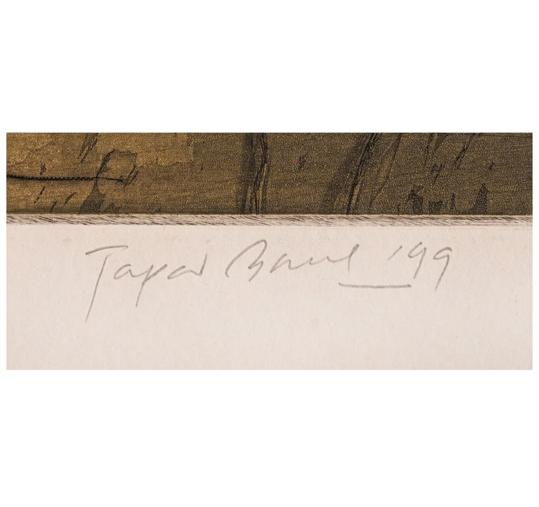 SIGNED ETCHING, 10TH FROM A LIMITED EDITION OF 25 BY GHOSH, TAPAN - 2