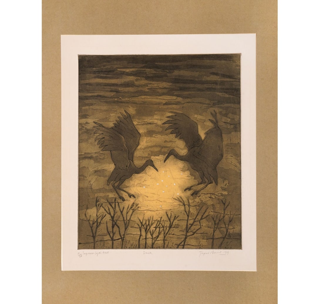 SIGNED ETCHING, 10TH FROM A LIMITED EDITION OF 25 BY GHOSH, TAPAN - 3
