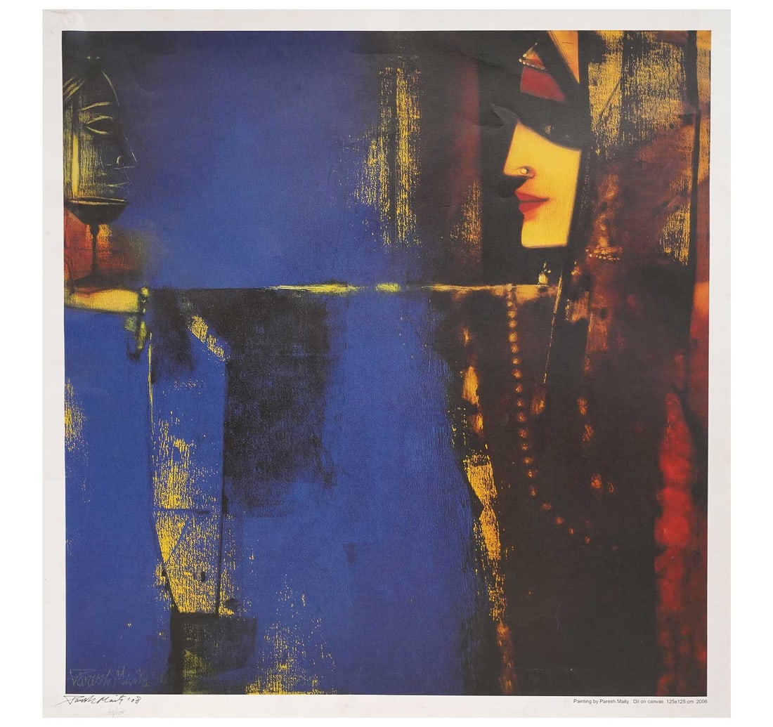 SIGNED OFFSET PRINT, 48TH FROM A LIMITED EDITION OF 100 BY MAITY, PARESH - 3