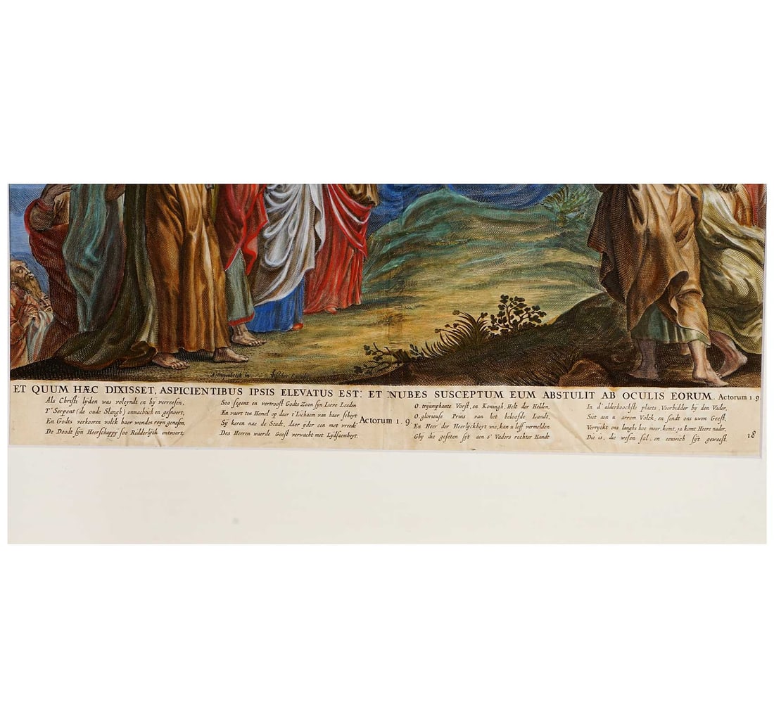 ET QUUM HAEC DIXISSET, ASPICIENTIBUS IPSIS, ELEVATUS EST, ET NUBES SUSCEPTUM EUM ABSTULIT AB OCULIS - 3