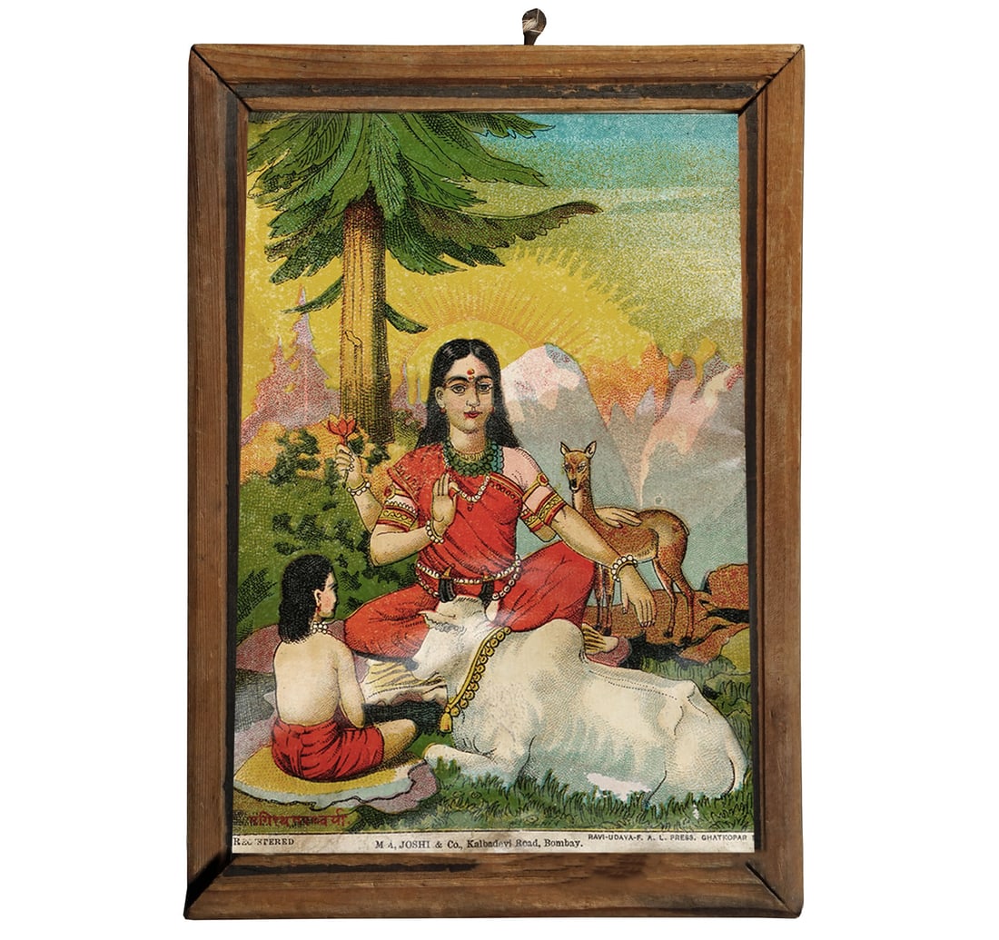 RAJA RAVI VARMA OLEOGRAPH: SET OF FIVE PRINTS - 5
