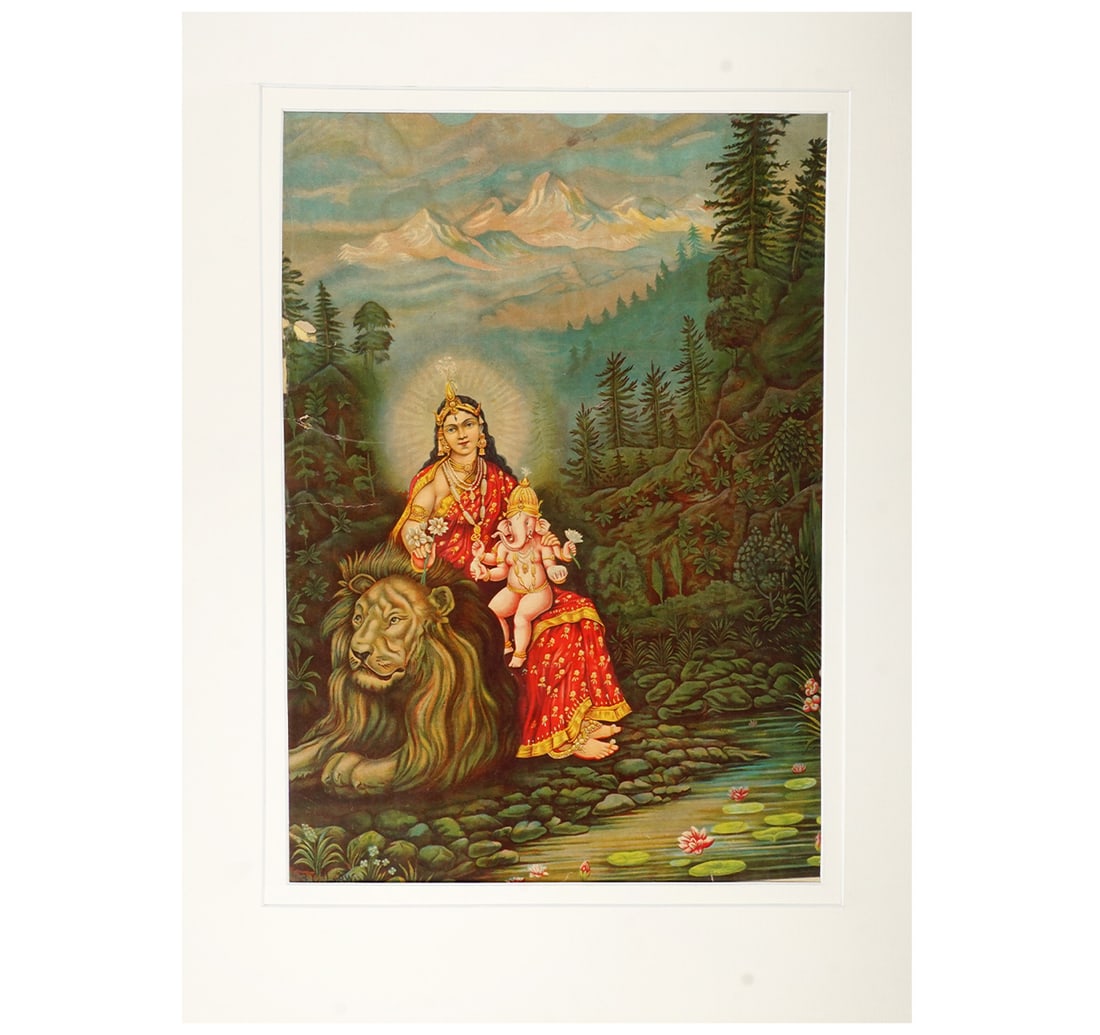 OLEOGRAPH ON PAPER BY LAW, B. C: GANESH JANANI - 2