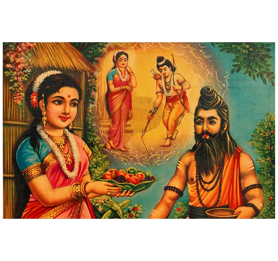 OLEOGRAPH ON PAPER: SITA HARAN - 4