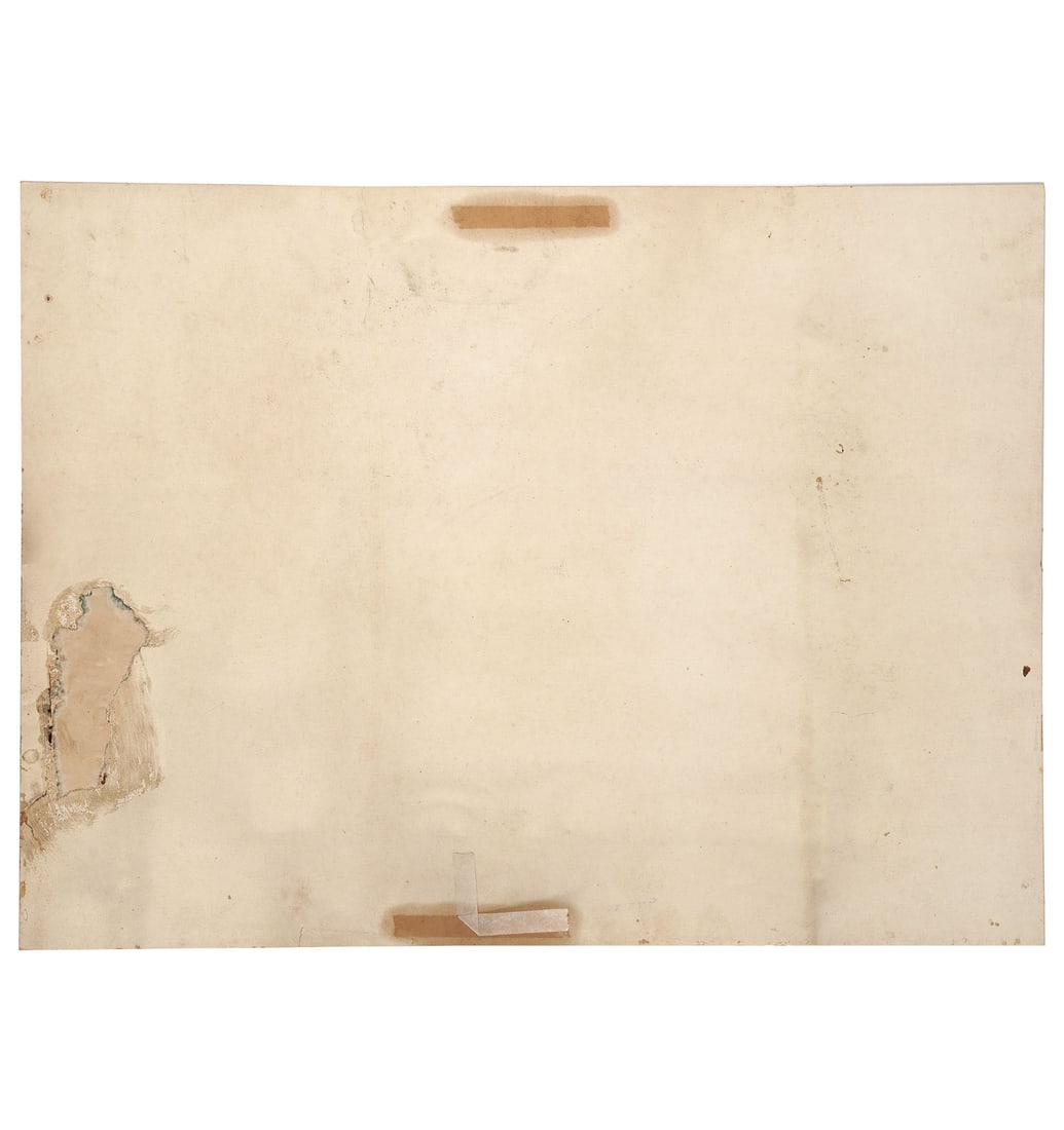 OLEOGRAPH ON PAPER BY PANDYA, VASUDEO HIRALAL: SHREE RAM - VANVAS - 3