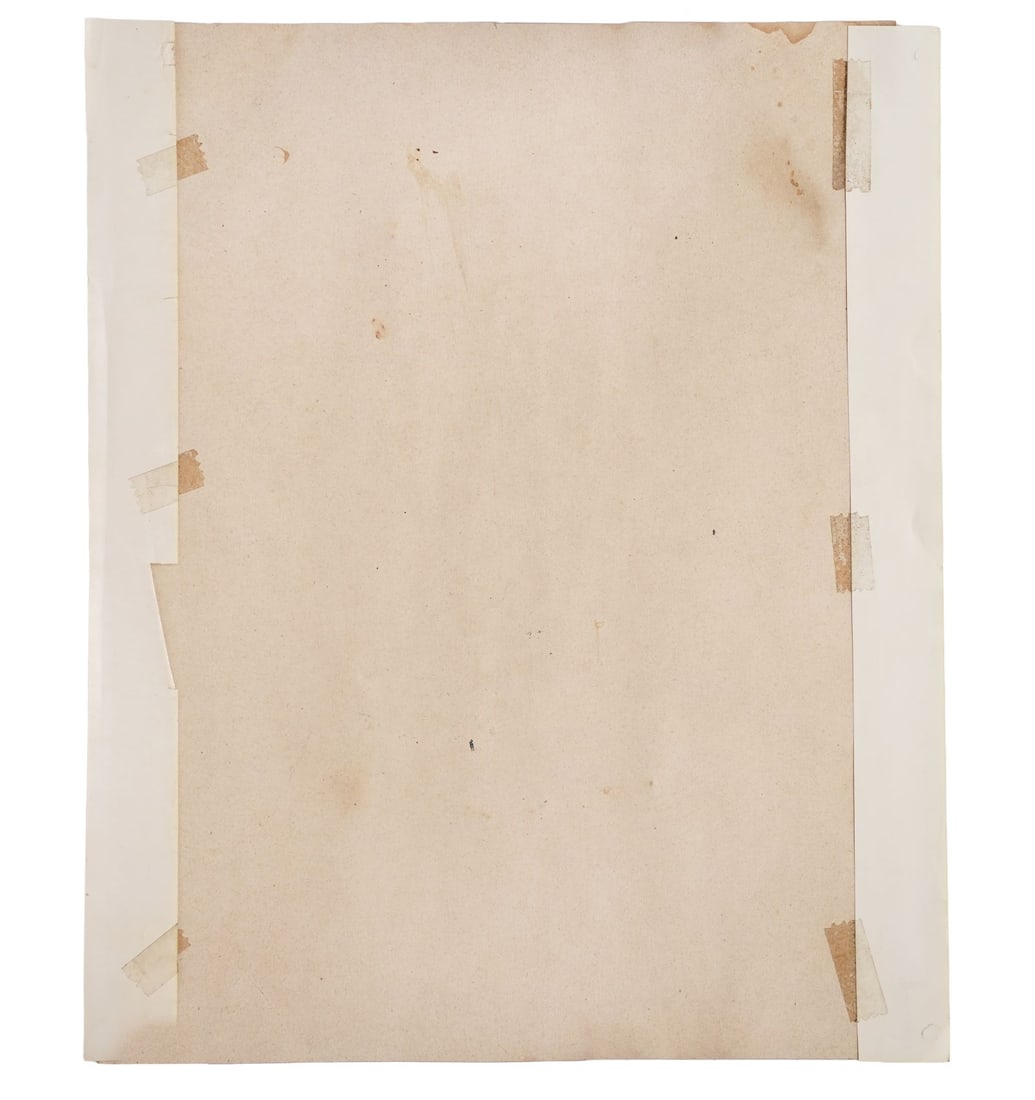 OLEOGRAPH ON PAPER BY PANDYA, VASUDEO HIRALAL: SHREE VISHNU - 3