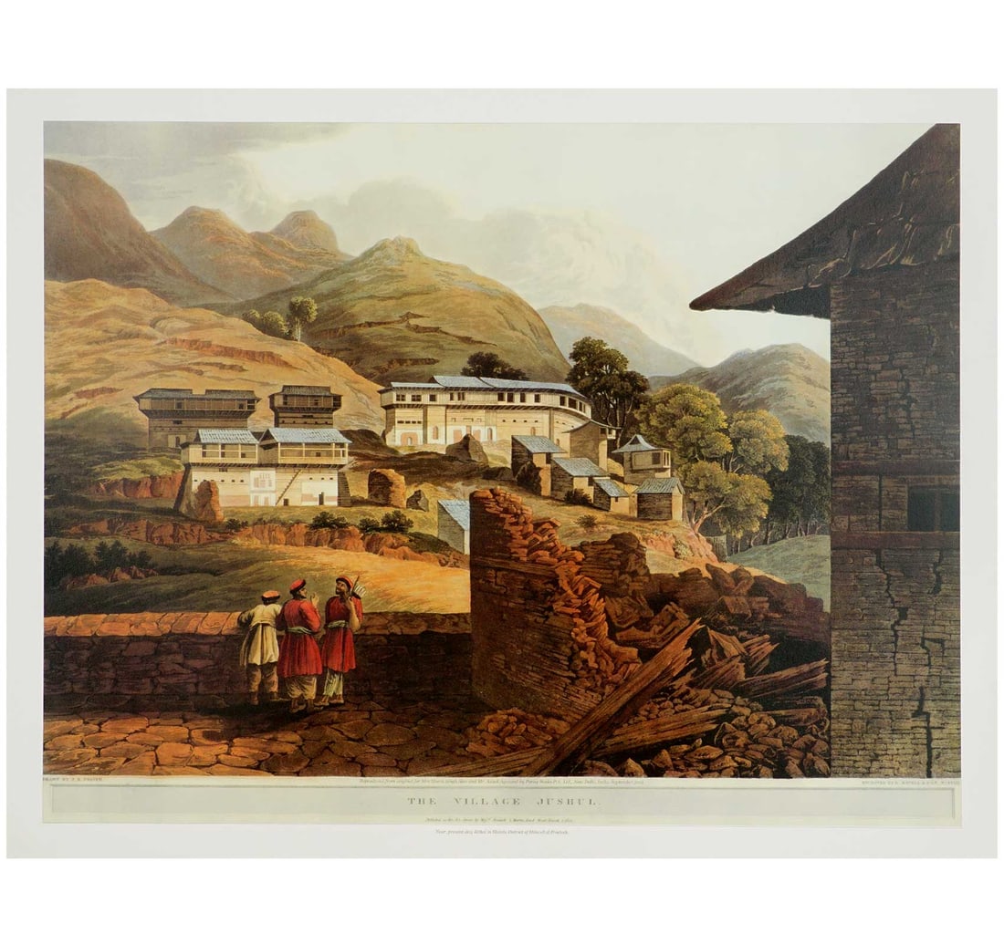 REPRINT BY JAMES BAILLIE FRASER: THE VILLAGE OF JUSHU - 2