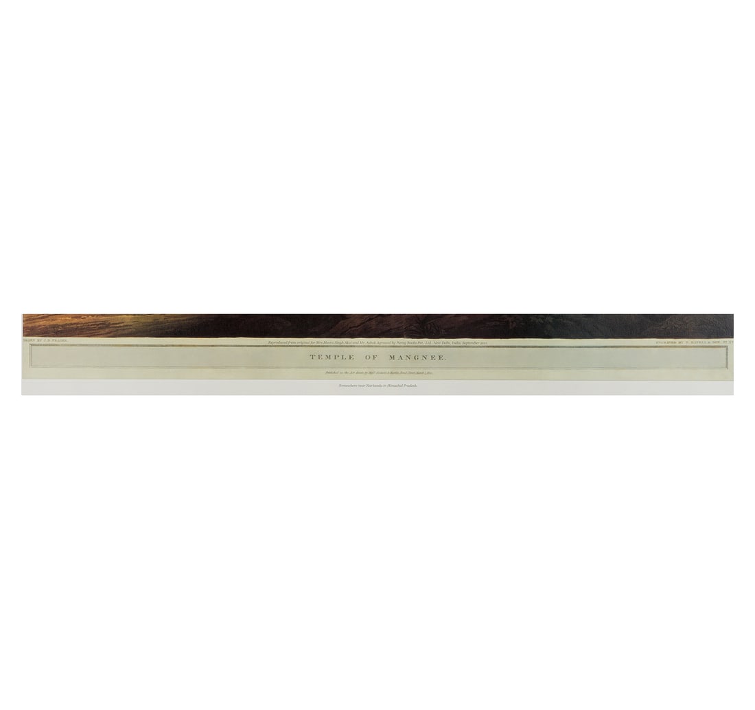 REPRINT BY JAMES BAILLIE FRASER: TEMPLE OF MANGNEE - 3