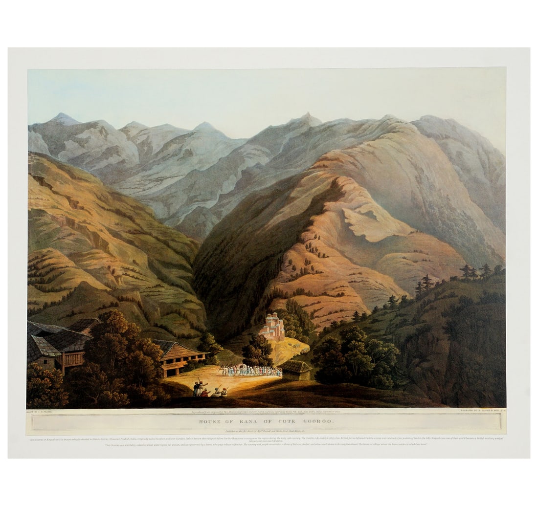 REPRINT BY JAMES BAILLIE FRASER: HOUSE OF RANA OF COTE GOOROO - 2