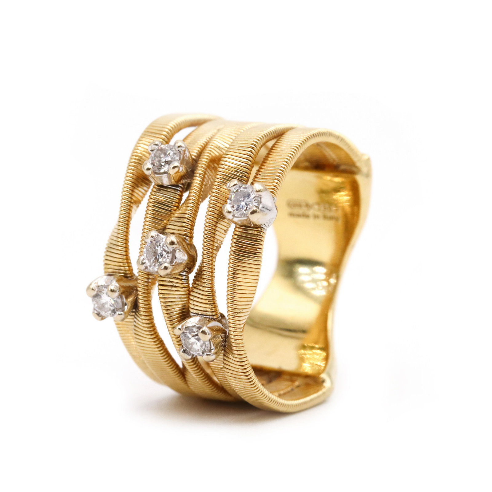 MARCO BICEGO 18k Gold & Diamonds Ring (1 of 7)