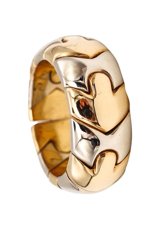 Bvlgari Roma Classic Alveare Ring in 18k Gold (1 of 4)
