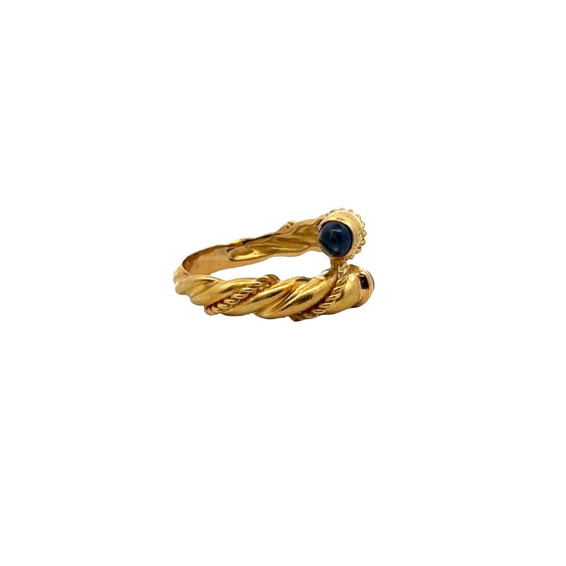 Tiffany & Co. 18k Gold Ring with Sapphires (1 of 3)