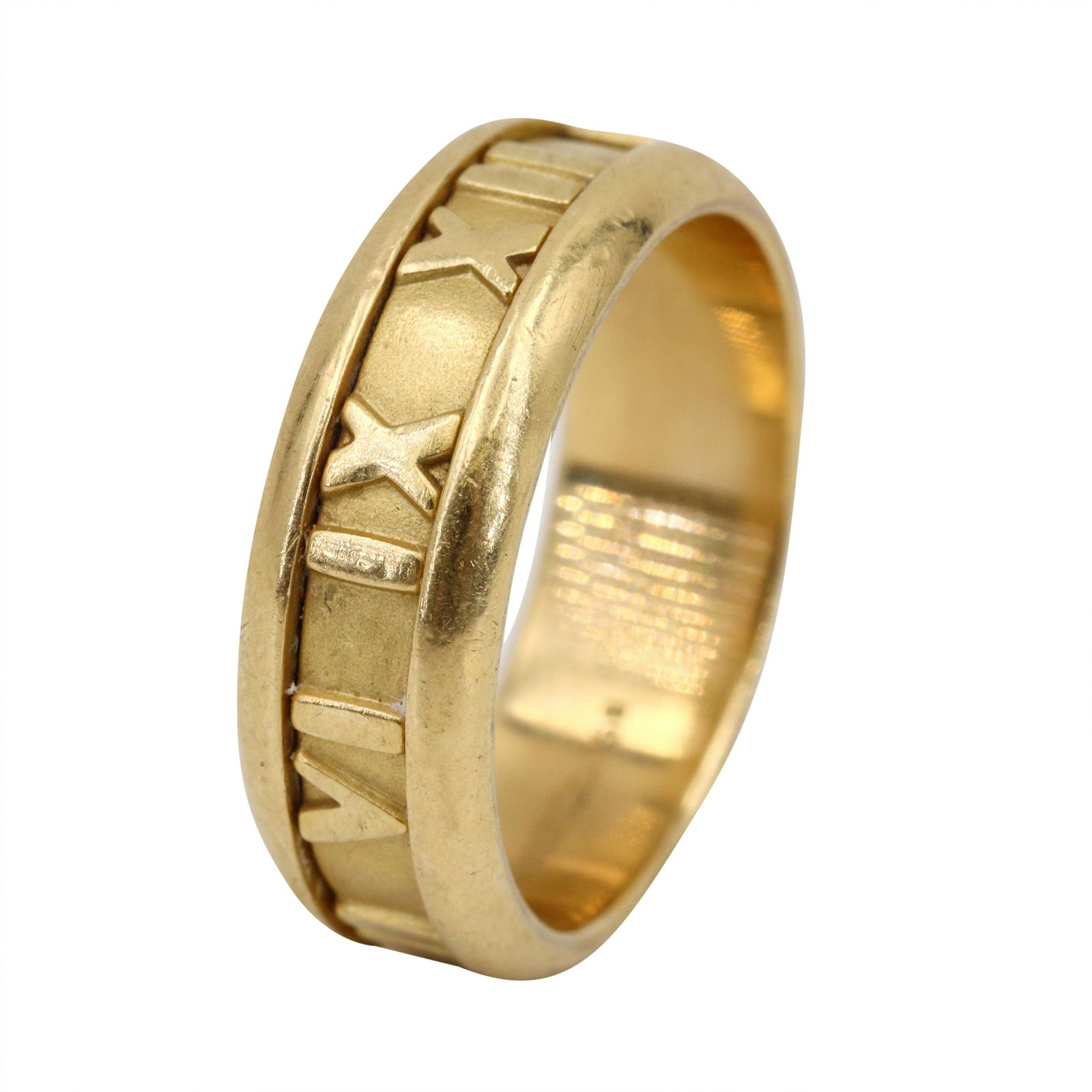 Tiffany & Co Atlas 18k Gold Ring (1 of 5)