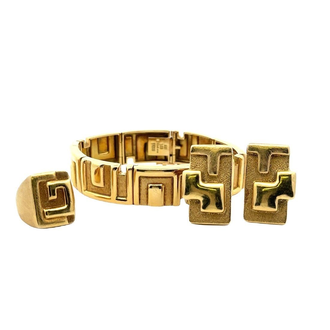 Burle Marx 18k yellow Gold Set (1 of 8)