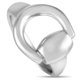 Gucci Horsebit 18K White Gold Ring