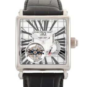 Roger Dubuis Golden Square White Gold Tourbillon Watch