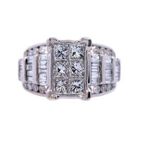 14kt Gold Ring with 2.40 CTW Diamonds