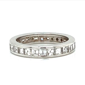 18K White Gold 3.15 Ct. Diamond Eternity Band