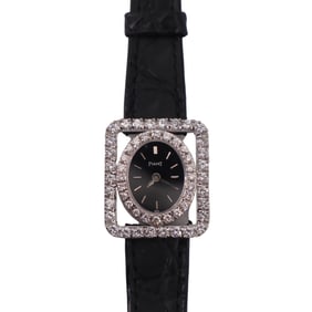 Piaget 1980 Watch in 18kt white Gold and Diamonds  Ref.  3782