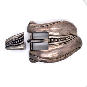 Kieselstein-Cord Sterling Silver Belt Buckle
