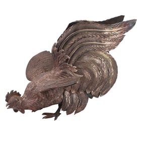 Camusso Peruvian Sterling Silver 925 Rooster Figure