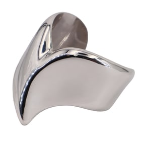 Vintage Tiffany & Co. Elsa peretti "V" cuff Sterling Silver Bracelet