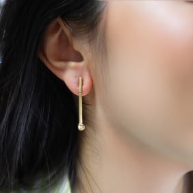 CARLA AMORIM 18kt yellow Gold Earrings with Diamonds